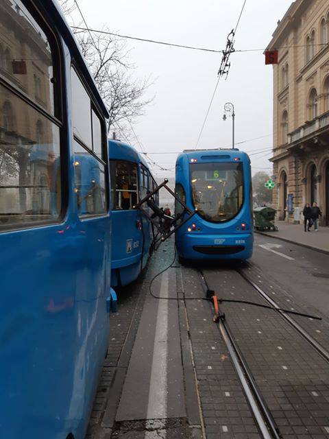 Tramvaji ne voze kroz centar: 'Trola je pala i sve je puknulo'