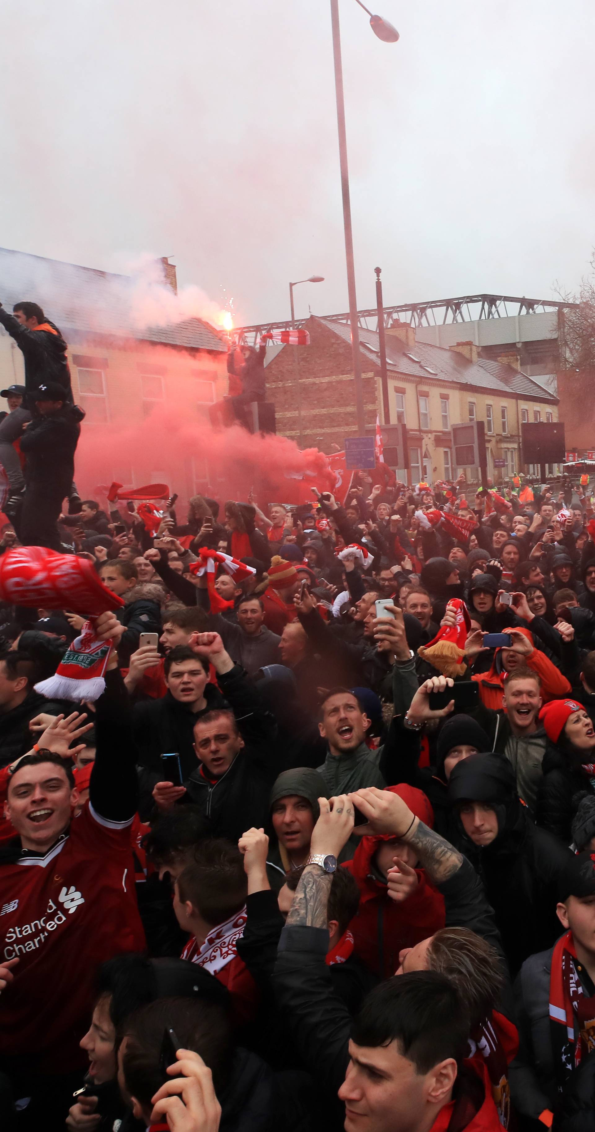 Liverpool v AS Roma - UEFA Champions League - Semi Final - First Leg - Anfield