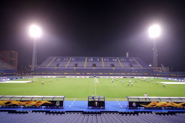 Zagreb: Trening nogometaša FC Krasnodar uoči utakmice s Dinamom