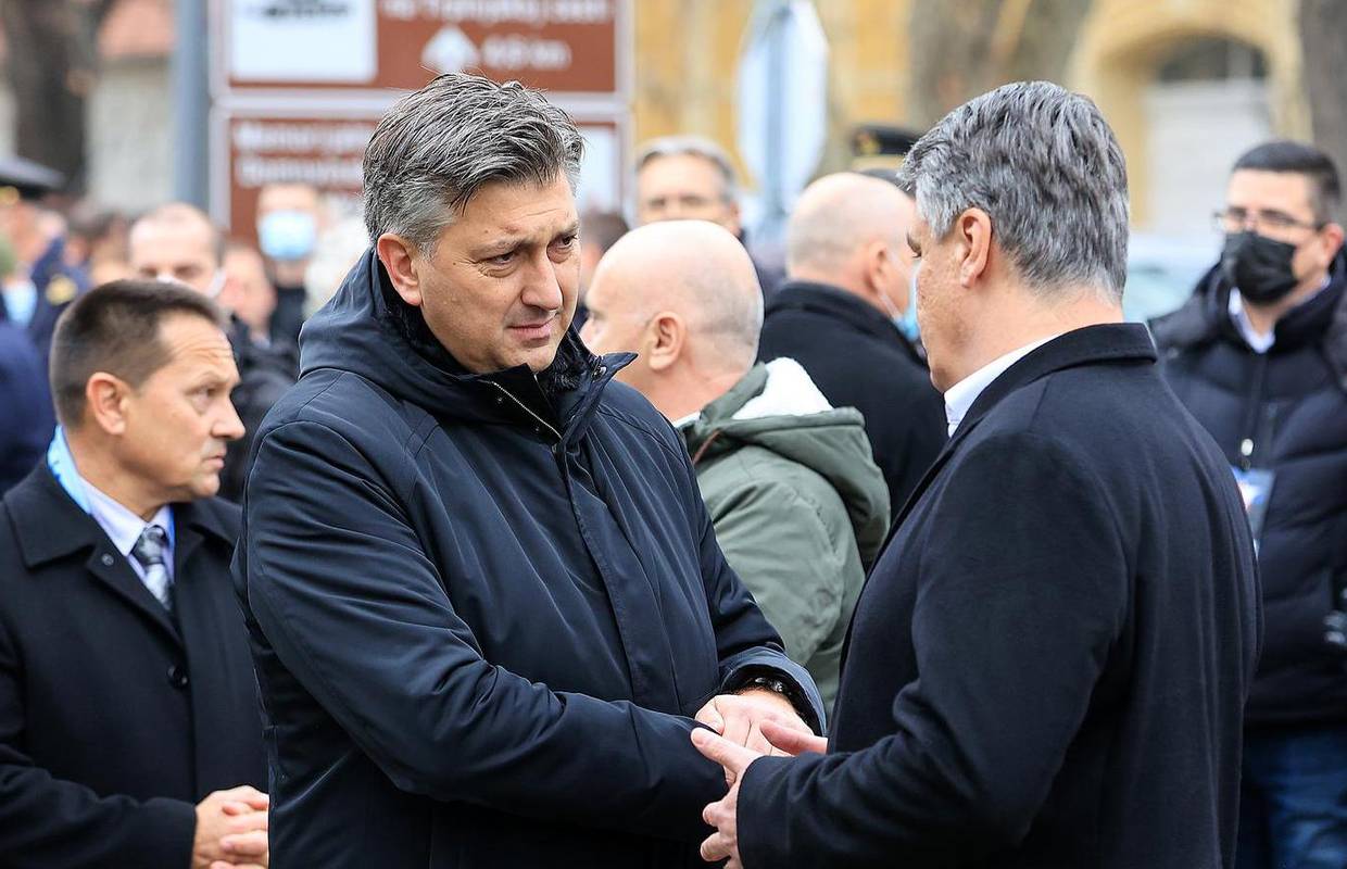 Plenković i Milanović popričali na obljetnici pada Vukovara