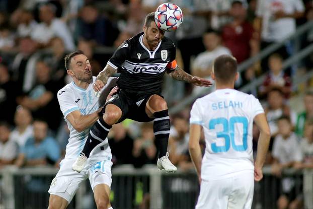 Uzvratna utakmica play-offa Konferencijske lige Rijeke i PAOK-a