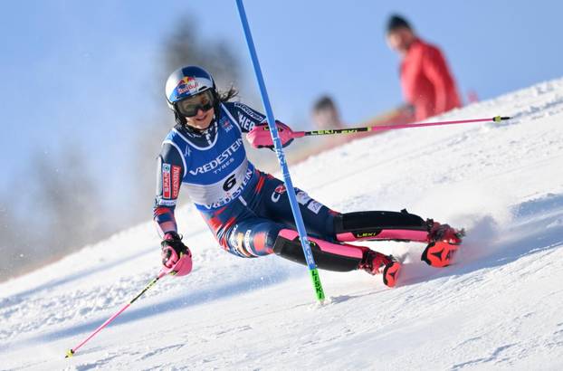 Saalbach: Svjetsko skija&scaron;ko prvenstvo 2025 - &zcaron;enski slalom, prva vo&zcaron;nja