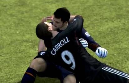 Andy Carroll zabio pogodak, pa strastveno poljubio vratara