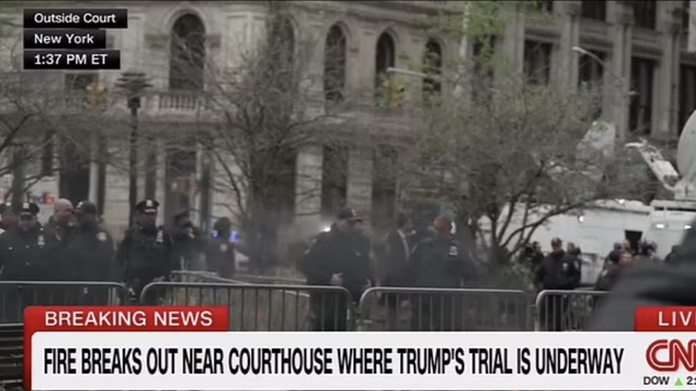 Užas! Muškarac se zapalio ispred zgrade suda u New Yorku za vrijeme suđenja Trumpu