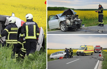 Nesreća kod Koprivnice: Zabila se u BMW, ozlijeđeno je petero ljudi, među njima i dvoje djece