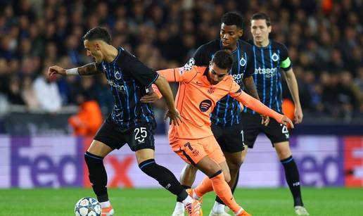 VIDEO Luda utakmica u Belgiji, Barcelona je nekako 'iščupala' mršavi bod protiv Bruggea