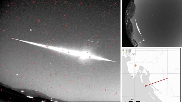 Ulovili meteor iznad Hrvatske: 'Sjajan poput mladog Mjeseca'