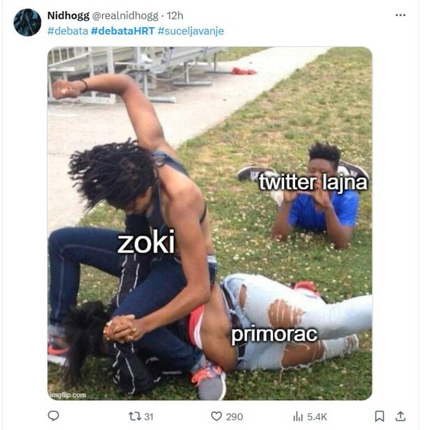 FOTO Internet se još nije ugasio! Ljudi o debati: 'Slogan drugog kruga je - kakvo je, takvo je...'