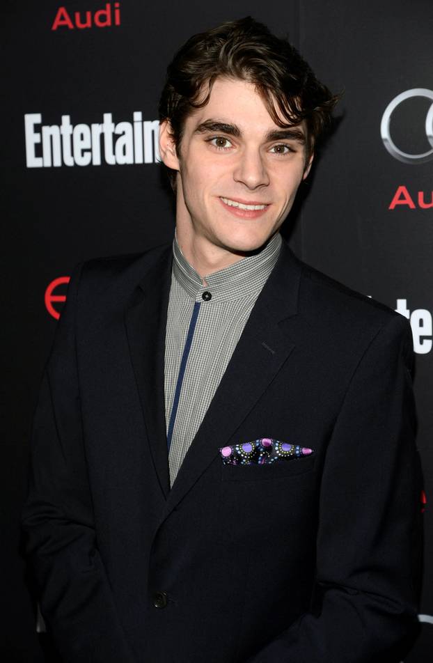 FILE PHOTO: RJ Mitte attends the Entertainment Weekly Screen Actors Guild Awards nominee party in Los Angeles