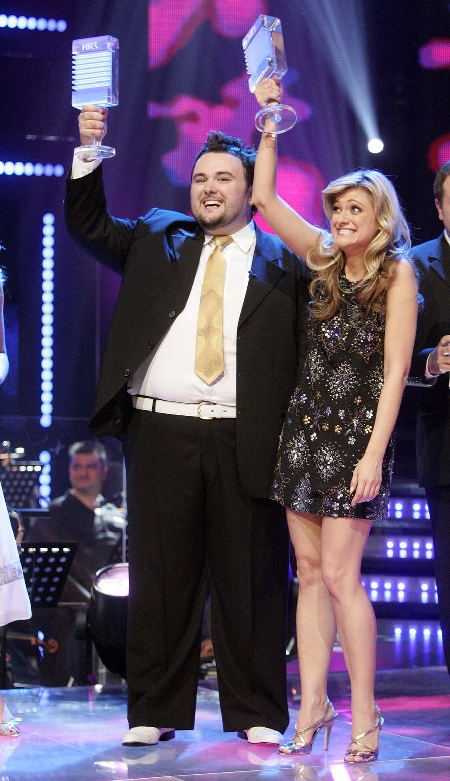 ARHIVA - Zagreb: Lamija Alečković i Jacques Houdek prvi pobjednici 'Zvijezde pjevaju'