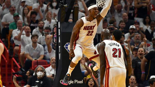 NBA: Playoffs-Atlanta Hawks at Miami Heat