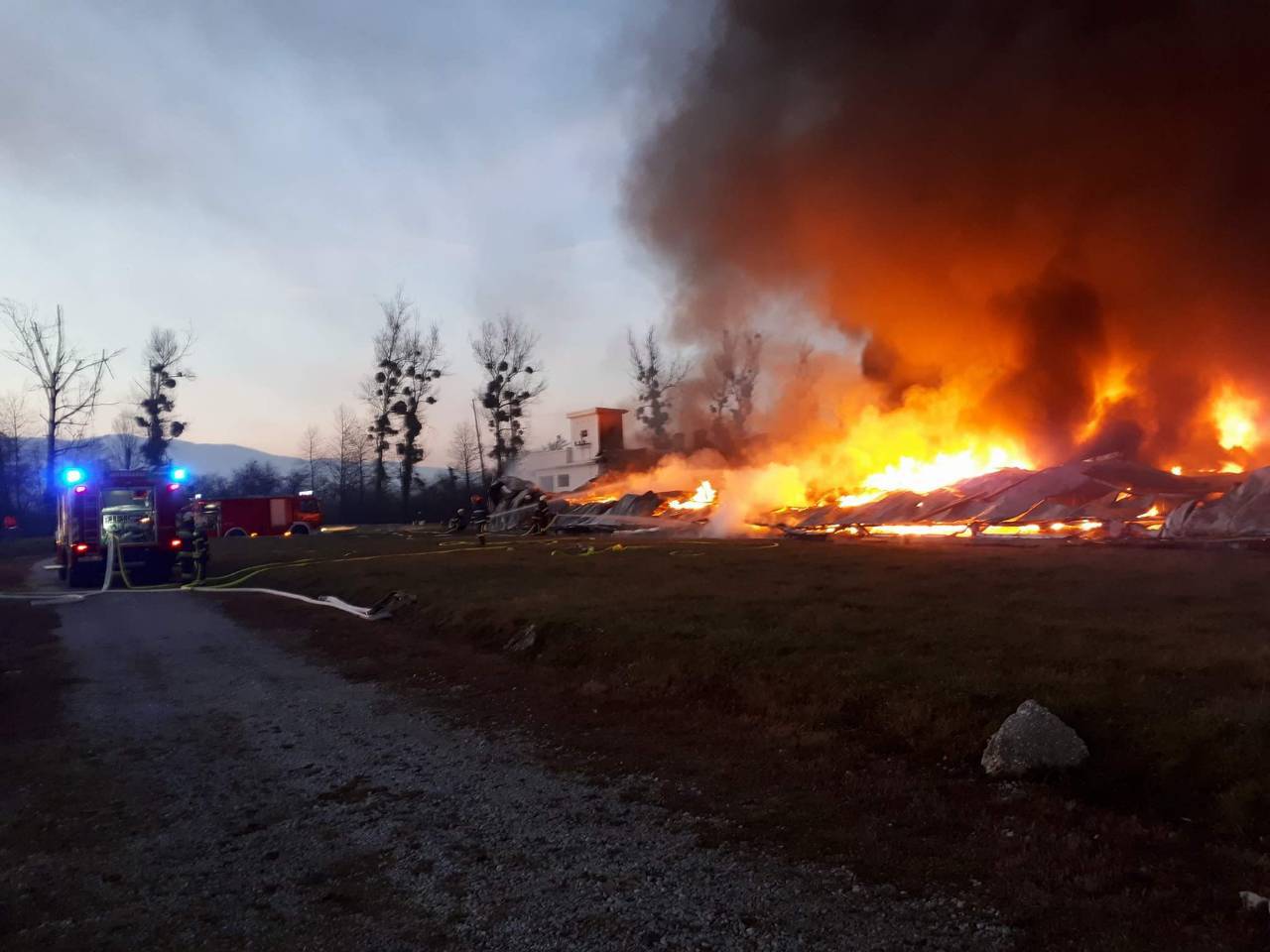 Požar u Oroslavju