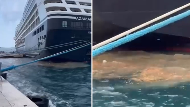 VIDEO More u Zadru smeđe i smrdi: 'Nitko normalan ne bi se usudio ispustiti otpadne vode'
