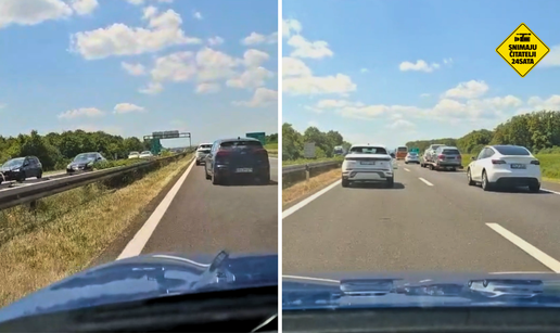 VIDEO Sudari i gužve prema moru: 'Koloni nikad kraja, jedva čekam uskočiti u more!'