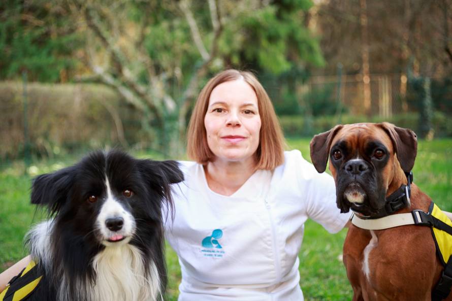 'Mi smo terapijski psi Freya i Jupi. Djeca uz nas brže ozdrave'