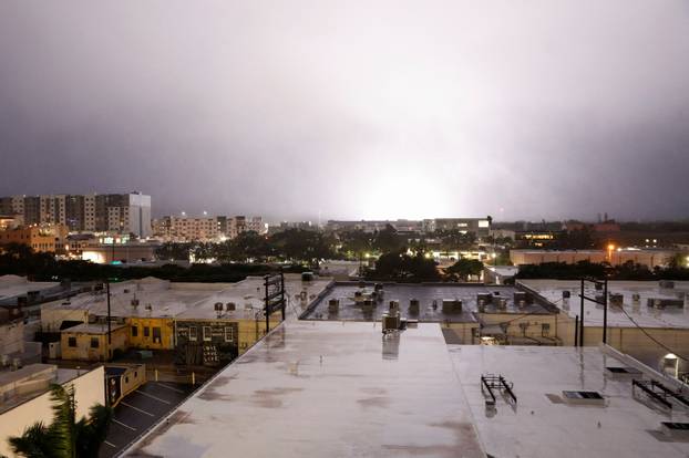 Hurricane Milton approaches, in Florida