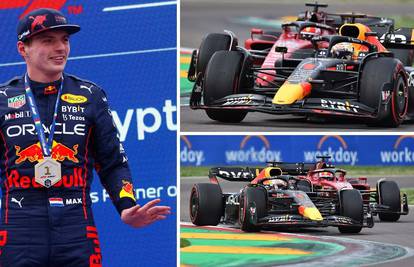 VIDEO Spektakularni sprint u Imoli: Max fantastično pretekao Leclerca, novi debakl Hamiltona