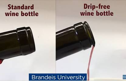Stop mrljama od vina: Izumio bocu s koje neće pasti ni kap