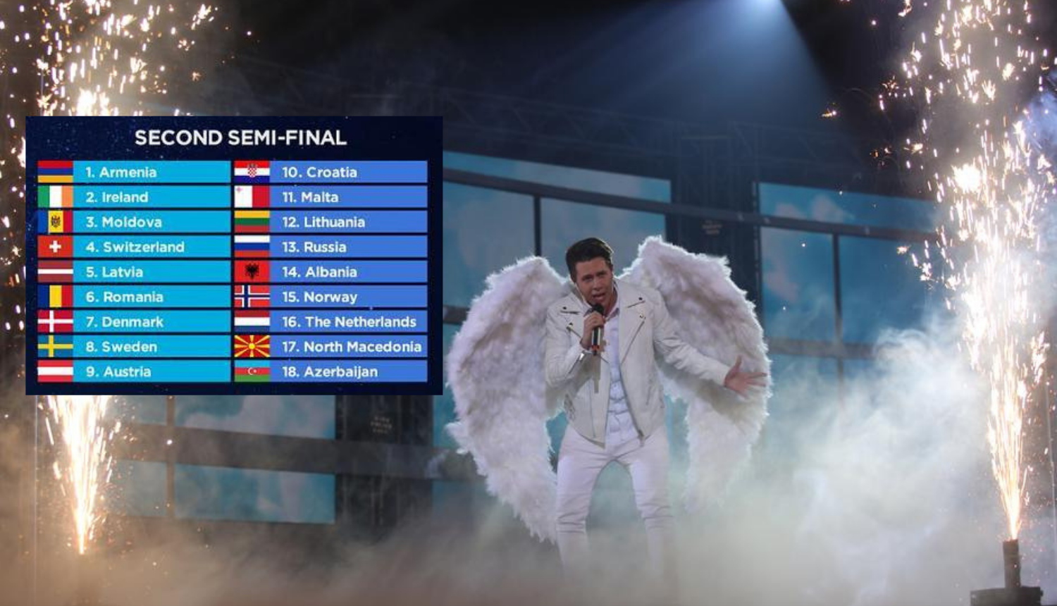 Roko će pjevati deseti u drugoj polufinalnoj večeri Eurosonga