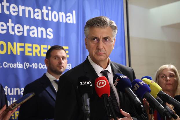 Split: Izjava Andreja Plenkovića na međunarodnoj braniteljskoj konferenciji 