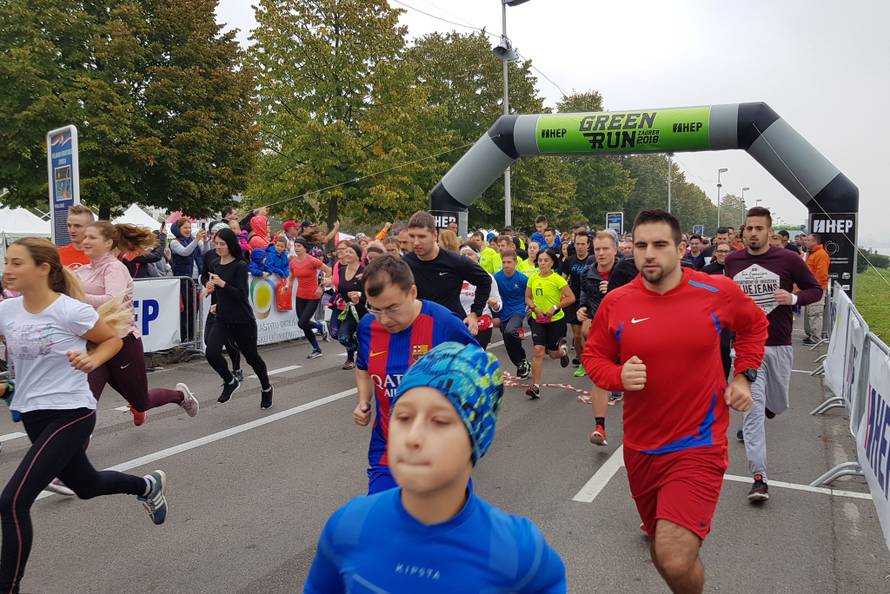 Održana je prva Green Run utrka Powerd by HEP!