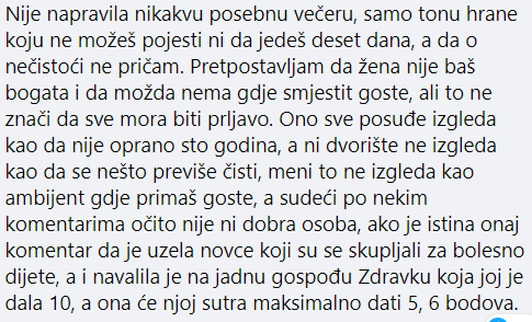 Domaćica Agica razočarala je gledatelje: 'Tona hrane koja se ne može pojesti niti za 10 dana'