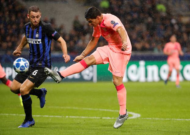 Champions League - Group Stage - Group B - Inter Milan v FC Barcelona