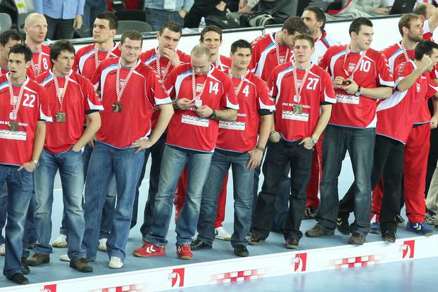 ARHIVA - Zagreb: SP 2009. Ceremonija dodjele medalja
