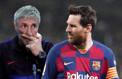 Setien: Messi je bio problem u Barci. Pa što će mi igrač koji odjednom nestane na terenu?