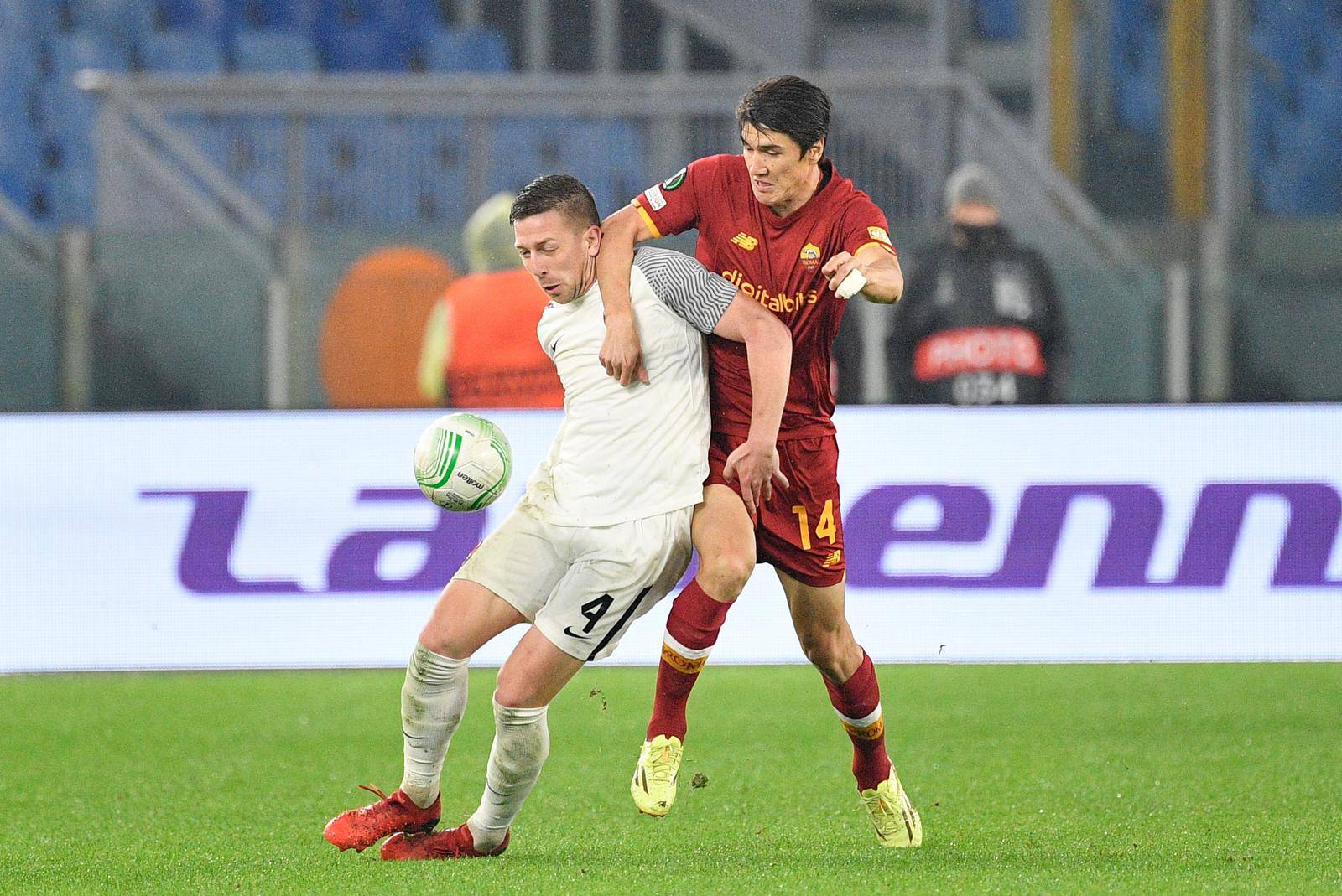 UEFA Conference League football match - AS Roma vs Zorya Luhansk