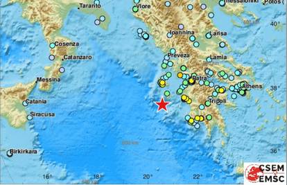 Snažan potres zatresao Grčku: Izdali upozorenje za tsunami
