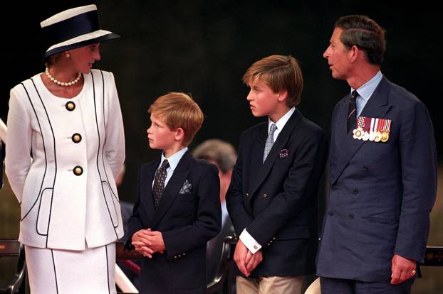 Princess Diana at Buckingham Palace