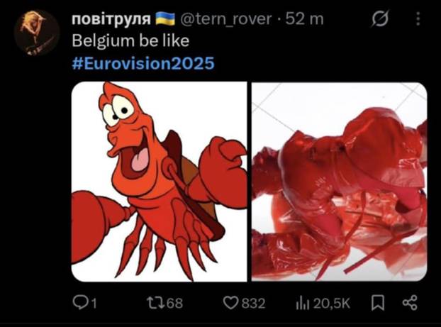 FOTO Internet gori nakon prvog polufinala! Ovo su neki od najboljih memeova o Eurosongu