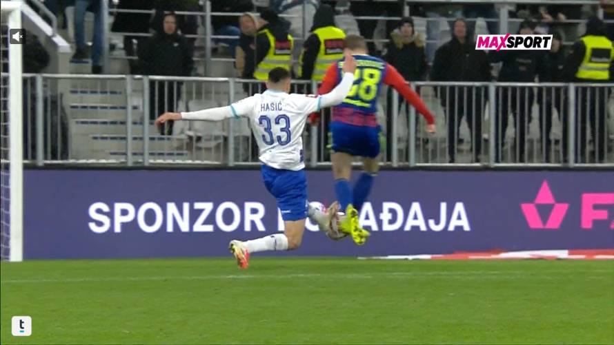 VIDEO Osječani tražili penal u prvom dijelu, gosti u drugom! Pogledajte i procijenite sami...