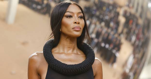 Naomi Campbell at OFF-WHITE Fall-Winter 2023-2024 Runway during Paris Fashion Week on March 2023 - Paris; France 02/03/202