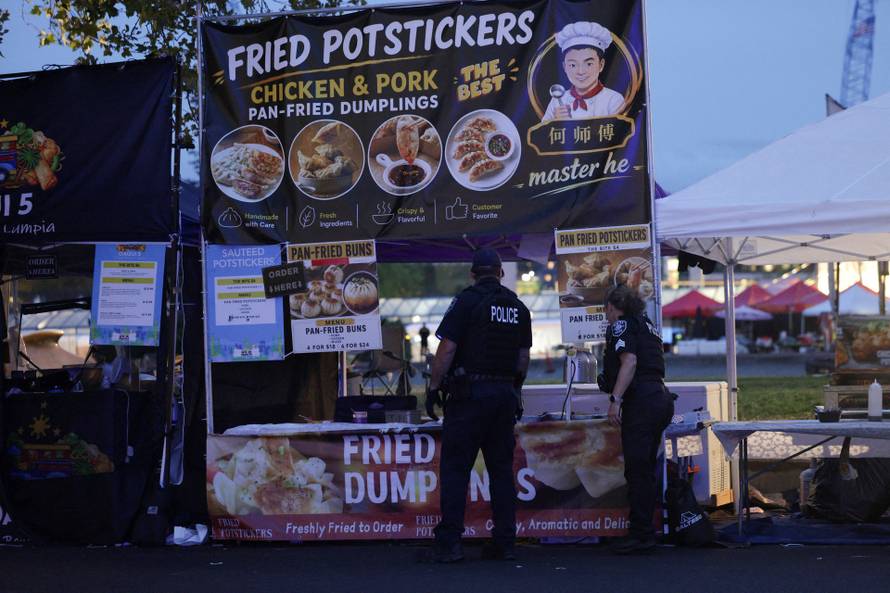 Seattle Police respond to what they described as a shooting with "multiple" victims at Seattle Center, in Seattle