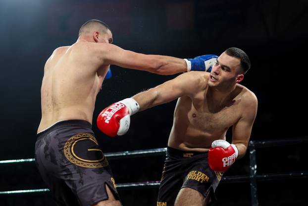 Zagreb: Golden Fight 8, borba Matej Mikulić - Liam Šabić