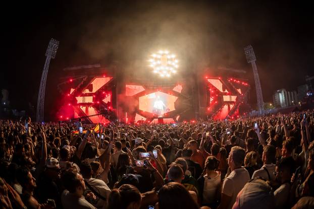 10.07.2026. Split -  Prva večer Ultra Europe Festivala DJ Afrojack. 