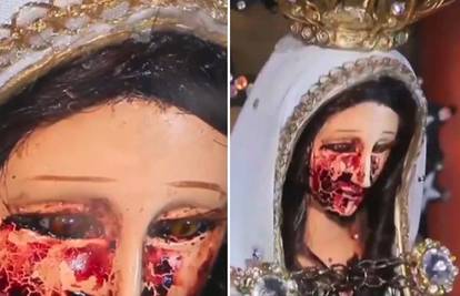 Čudo ili  prijevara? Krvave suze Bogorodice šokirale su vjernike