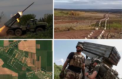 Sateliti otkrili: Vojsku Ukrajine čekaju utvrđeni ruski položaji, minirana polja, 'zmajevi zubi'...