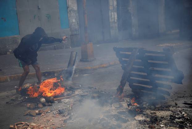 Anti-Maduro government protest in Caracas