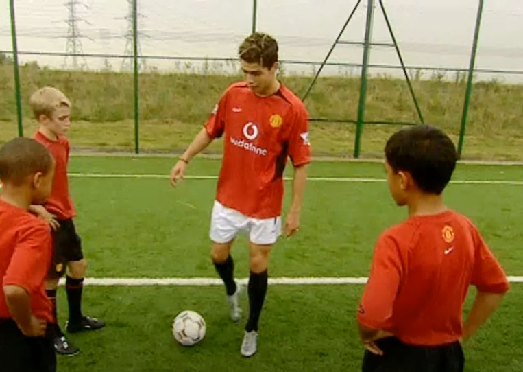 Video: 18-godišnji Ronaldo uči klinca Lingarda kako se dribla