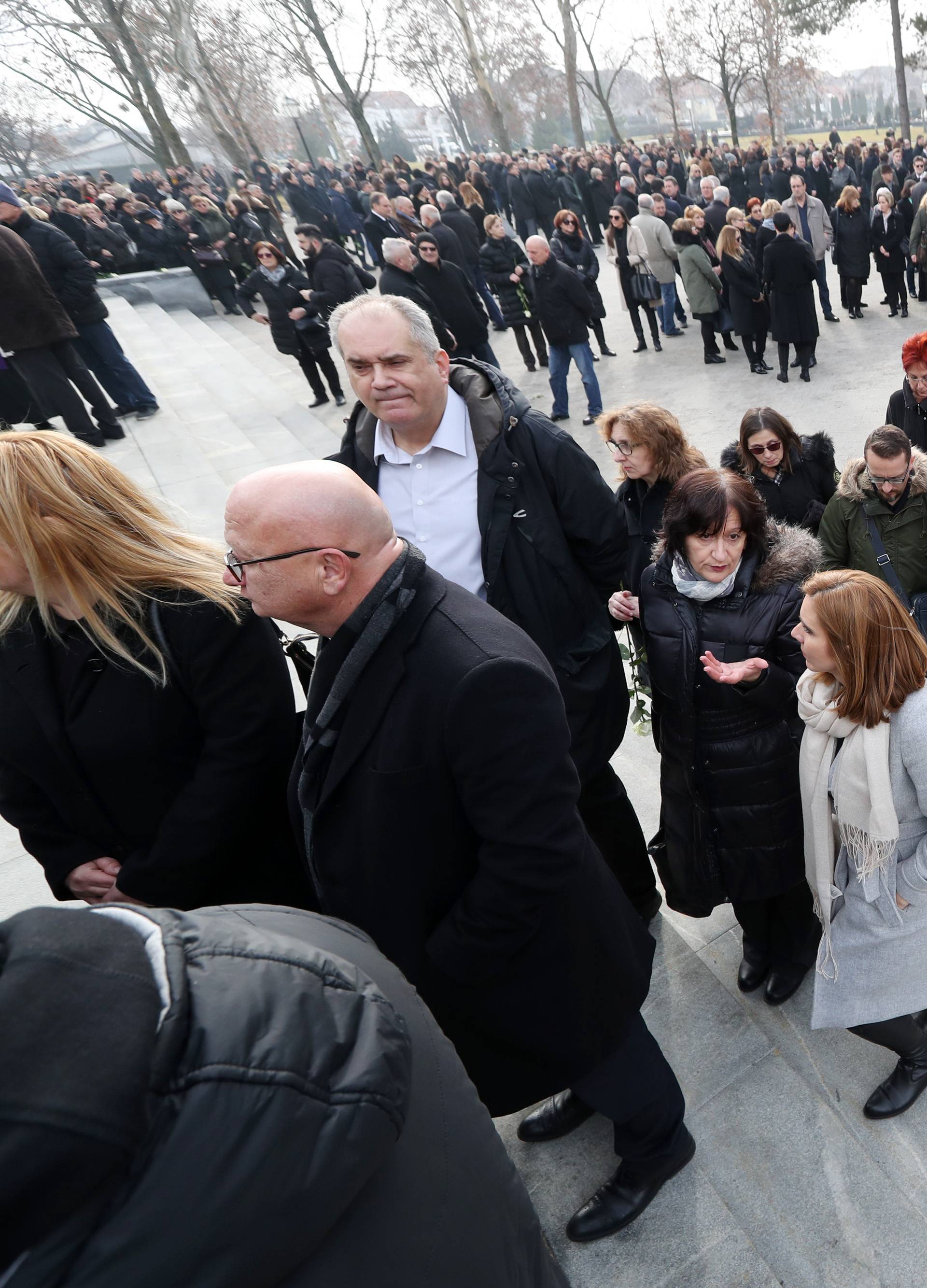 Zagreb: Posljednji ispraÄaj glumca Roberta Budaka