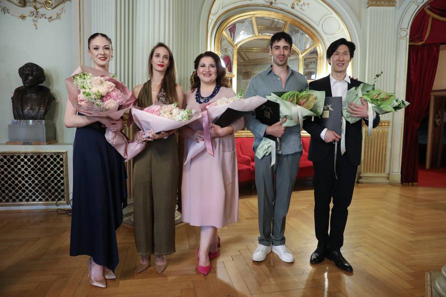 Zagreb: Svečana dodjela počasnog umjetničkog naslova nacionalnog prvaka/prvakinje