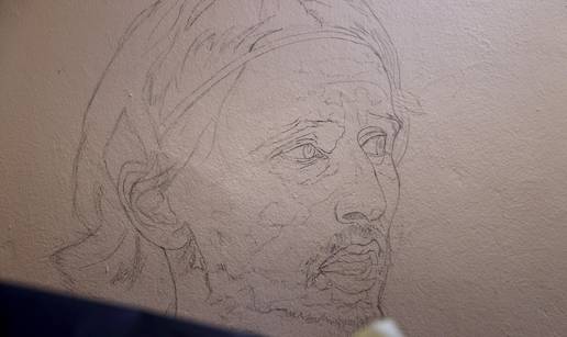 FOTO Luka Modrić dobiva mural u centru Zadra! Oslikava ga profesor: 'Dolazit će i turisti'