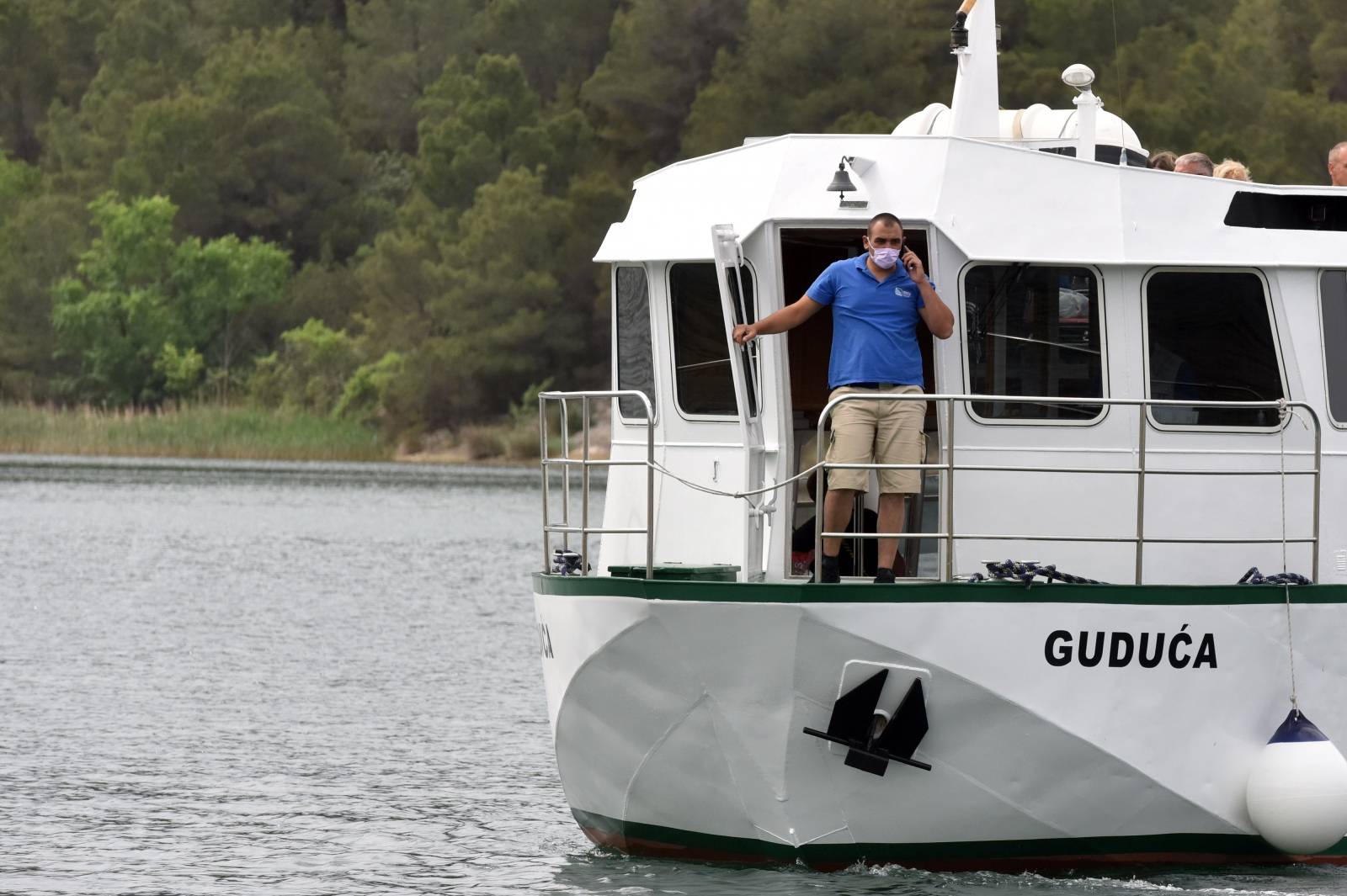 Velike gužve za ukracaj na turističke brodove u Nacionalnom parku Krka