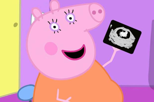 Mummy Pig announces that she’s expecting a girl.