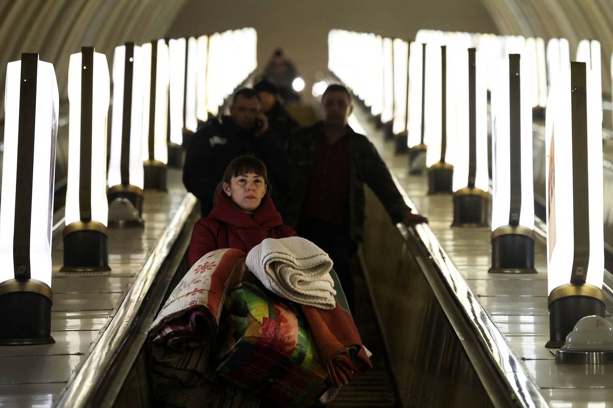 Kijevski metro je posljednje utočište od ruskog napada