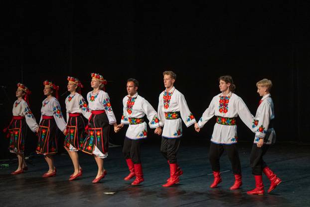 Zagreb: Nastup folklornih skupina u sklopu Međunarodne smotre folklora 