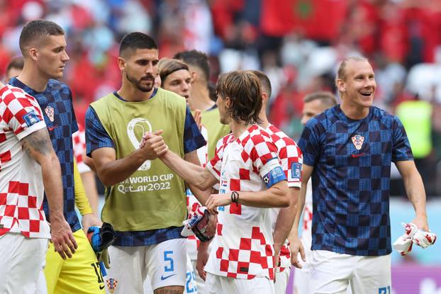 KATAR 2022 - Susret Maroka i Hrvatske u 1. kolu Svjetskog prvenstva u Kataru